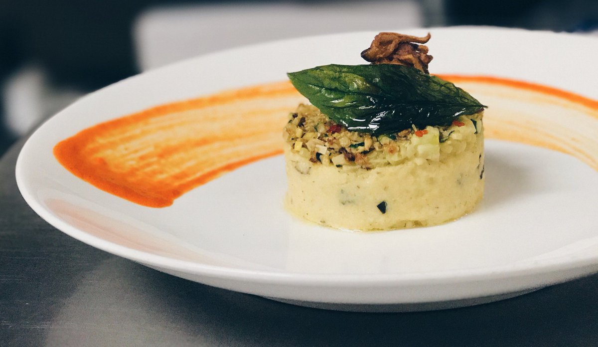 Enjoy delicious dishes prepared by our chefs, co-authors of "Nouveau V: The New Renaissance of Vegan and Vegetarian Cuisine".