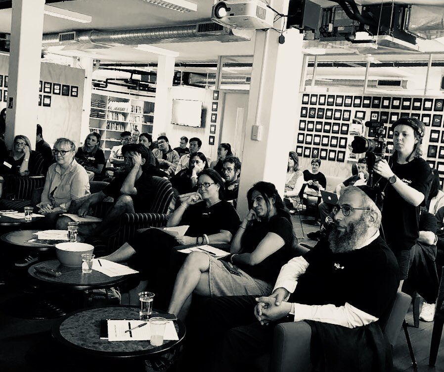 lisafryar's tweet photo. Enjoyed an awesome afternoon with a bunch a really amazing people finding solutions for one of Australia’s biggest issues: Domestic Violence 

Thanks for letting me be a part of the judging panel 

#hack4DV #disruption #hackathon #socialgood https://t.co/j6yY47R7VS