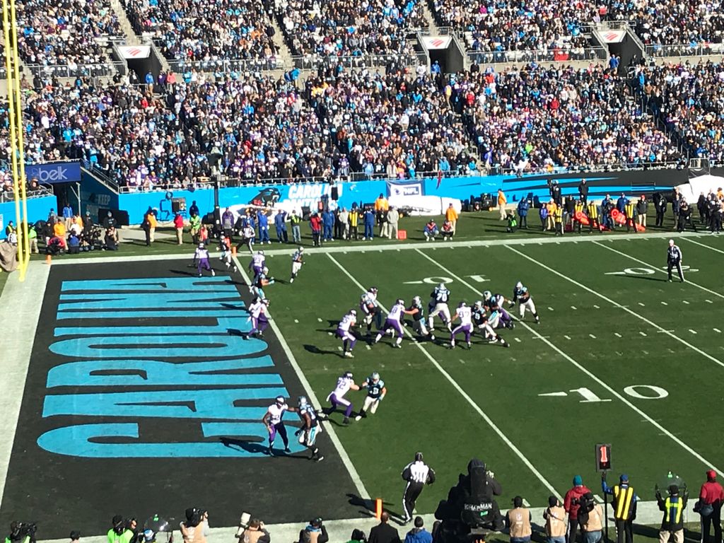 AndyCook10's tweet image. What do you do when GCS cancels church? Go PANTHERS!!!