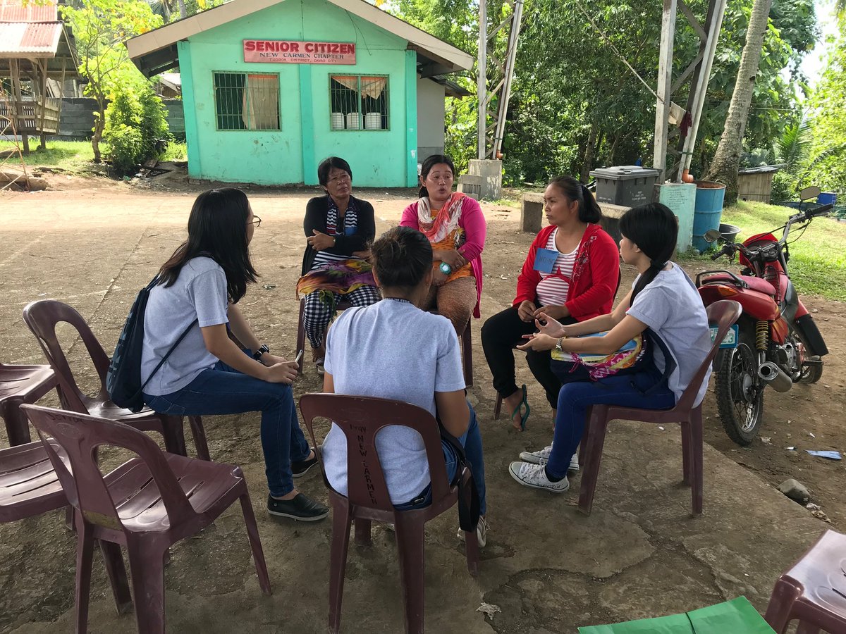 LDPSeniorHigh's tweet photo. Section Colombiere during their dialogue with the community at New Carmen https://t.co/E5PvGSK3Dw