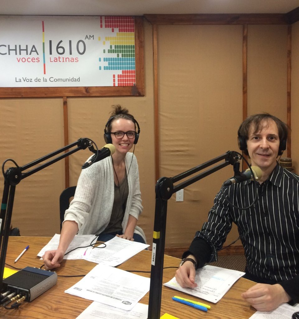 IWO_org's tweet image. Getting out the message - listen to the podcast of interview about the  #WorkersCompIsARight campaign broadcast last Saturday on Buena Paga, the weekly radio program for Spanish-speakers on labour issues buenapaga.ca