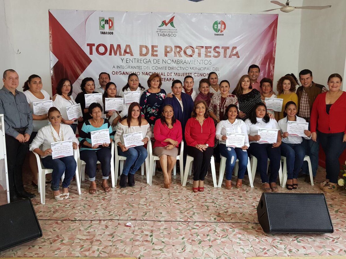 maica_mx's tweet photo. ¡Felicidades! a la estructura de mujeres #CenopistasTeapa quienes hoy tomaron protestas ¡Éxitos! mis felicitaciones amigas Dip @Yolanda__Rueda  y a @jennyhc22
Evento donde estuvo presente nuestra Delegada Politica Dip @GloriaHerrera_ quien está haciendo una gran labor el Teapa. https://t.co/fAJr5XOshX