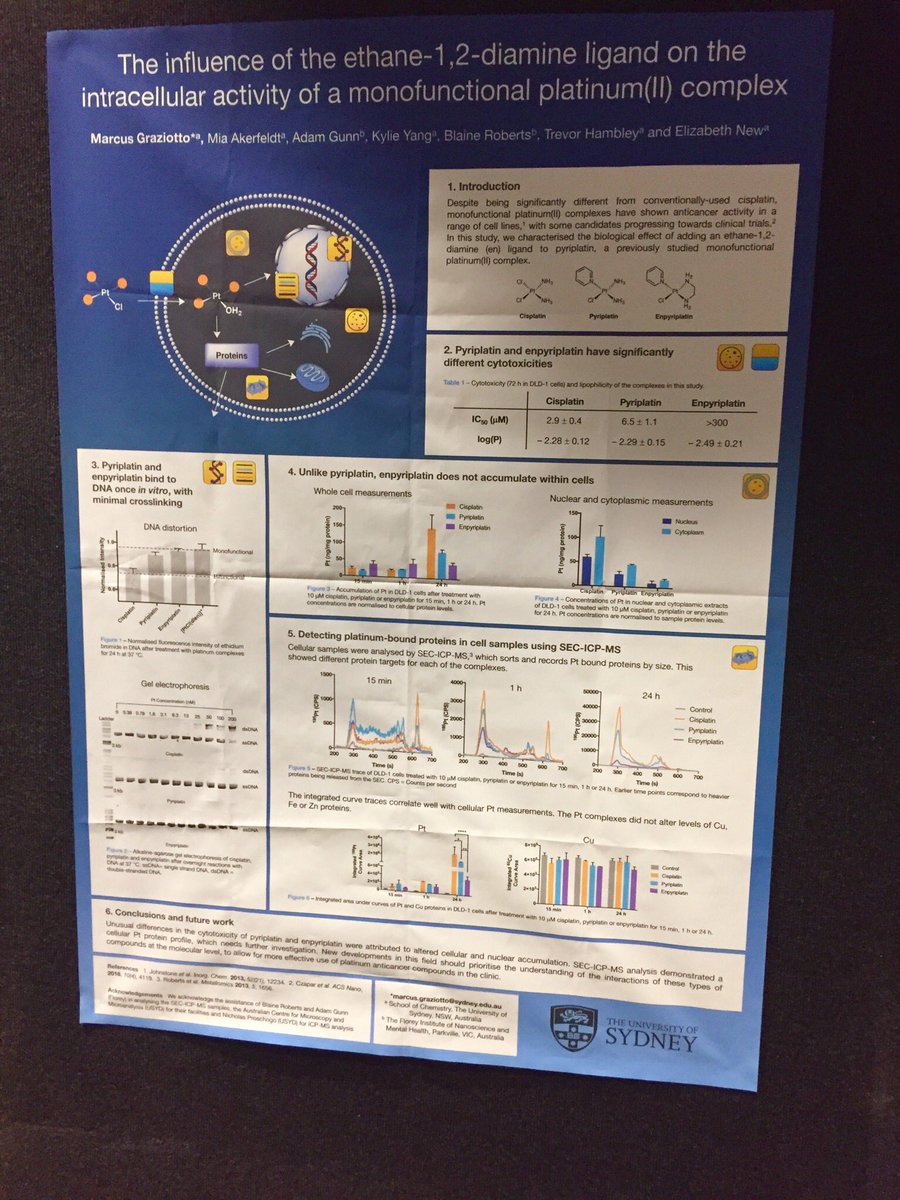 marc8tom's tweet photo. Poster's up at #ispcc2017 - I spent a lot of time designing this one! ๐
#PhDchat #conference #academia #chemistry #ozchem #RealTimeChem https://t.co/vFlOjNlpal