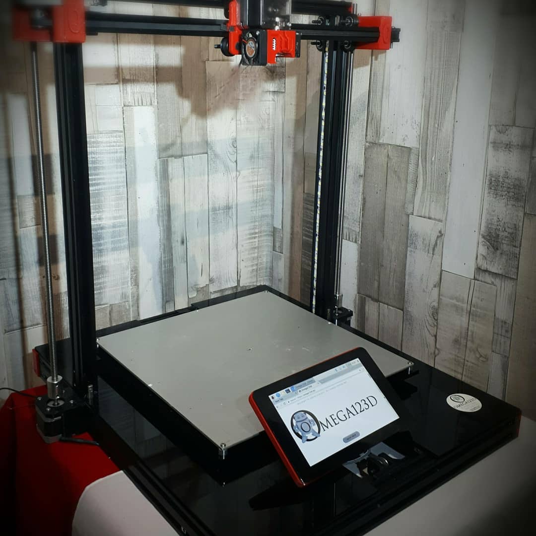the3dprintech's tweet photo. Omega123D's X-3 3D printer. #3DPrinting  #3dprinter https://t.co/9XgOPt38SG