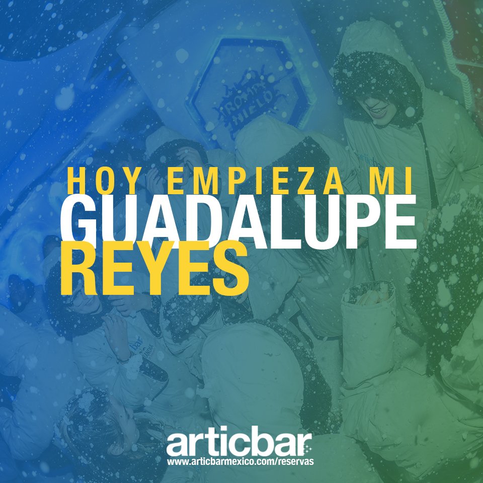 articbarmx's tweet photo. #Oficial ¡Que empiece el Guadalupe-Reyes! 🔥🔥, reserva ahora para un fin de semana de locura en #ArticBar por https://t.co/5P0rXclhJo o por whatsapp al 5534445995. https://t.co/7YOR3o2ExD