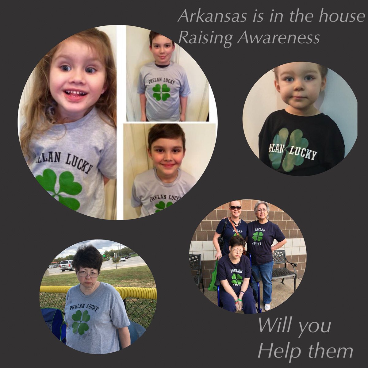 KelleyKthorson's tweet image. @MiloVentimiglia @TheMandyMoore @ChrissyMetz @justinhartley will you help support some amazing kids by wearing a #phelanlucky T-shirt place a pic on your social media. #supportrare #supportfragile #lowcognativeskills #seizures #feedingissues please contact @Phelan_McDermid Time