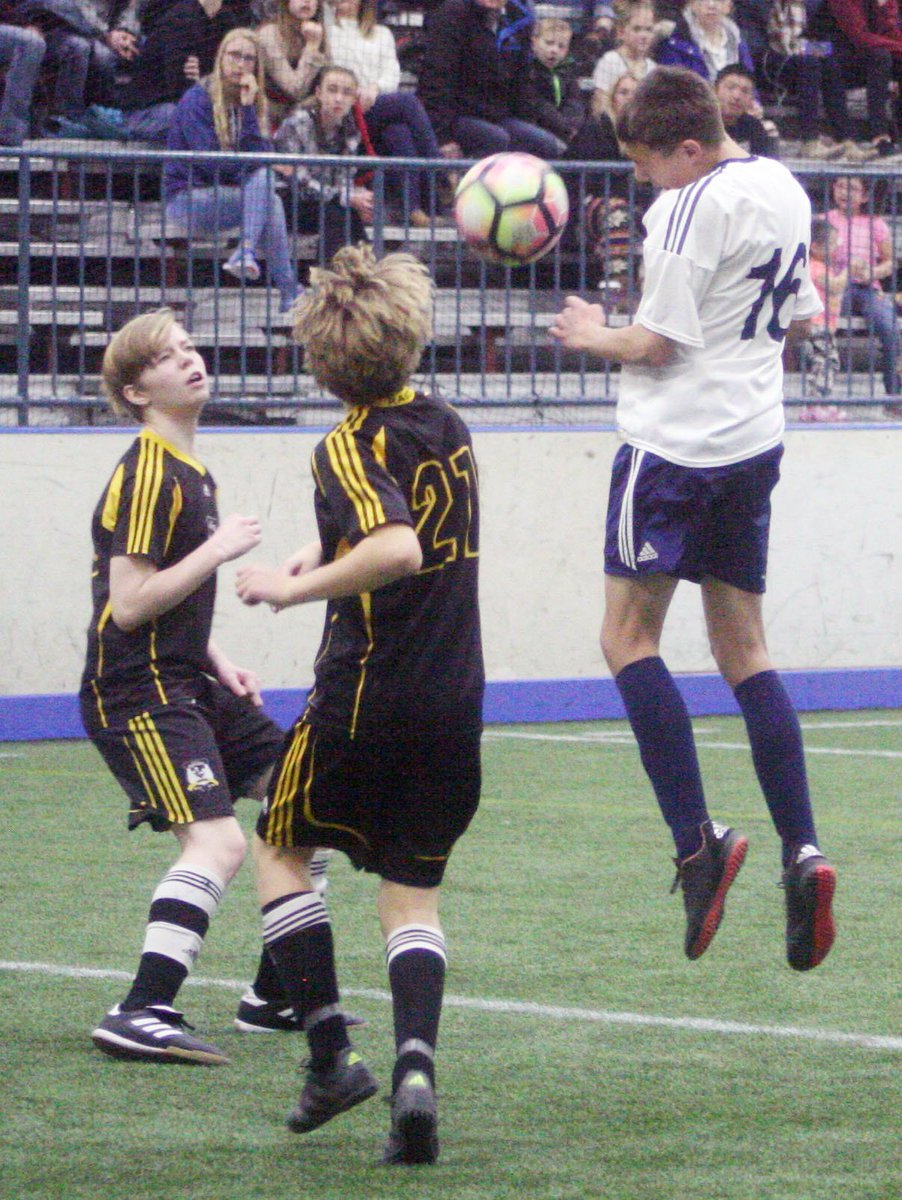 windcitysports's tweet photo. The @Lethbridge_FC U15 Tier 2s ake on @MHSAsoccer @MedHatRASC during @LethSoccer @TripleMHousing December Cup Dec 9 at Servus Sports Centre #yql #yqlsports https://t.co/HRiYfvG4z7
