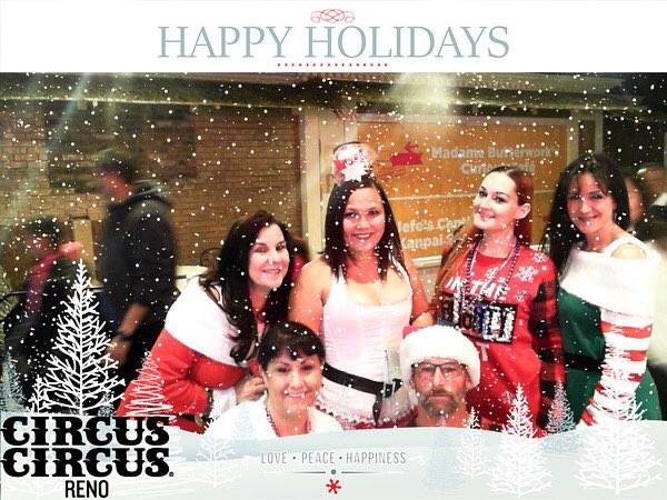 uPostCards's tweet photo. #HappyHolidays from @CircusReno! Join the festivities, and share a holiday themed #CircusReno souvenir postcard for FREE! #Reno #Nevada #ItsBeginningToLookALotLikeChristmas #RenoTahoe #uPostcards #uPostTheMemory https://t.co/XRrp1b5Wzt