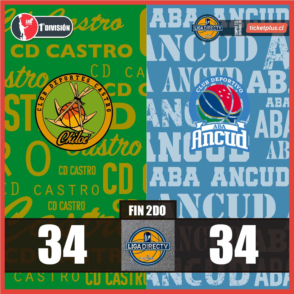 liga_nacional's tweet photo. 🏀 Descanso en Castro !!
📊 https://t.co/7zzBBU9qLM
#CASvsABA
@deportescastro vs @CdAncud
🏟 Gimnasio Polideportivo
🗓Fecha 22
📍Castro
#LigaDIRECTV https://t.co/pONRfEYPp2