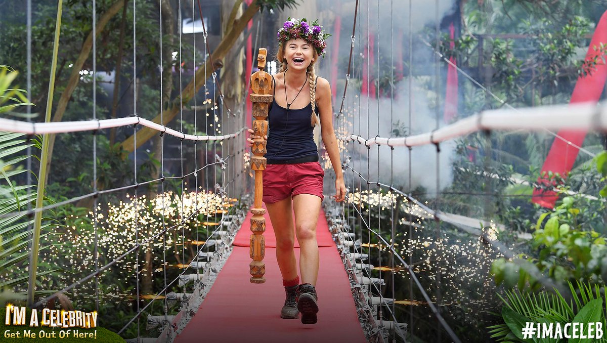 imacelebrity's tweet photo. Congratulations @ToffTalks! #ImACeleb https://t.co/oMxY16lo6q