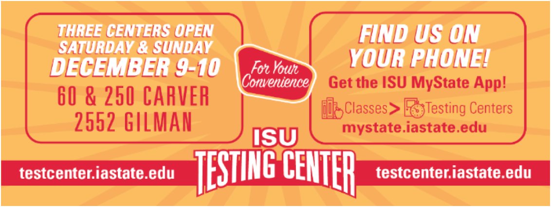 Doors are open until 9:30pm and exams must be submitted by 10pm tonight in three of our testing centers!
