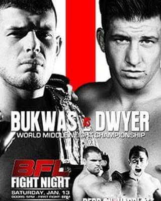 MattDwyerMMA's tweet photo. The bout has been rescheduled! January 13th Dwyer vs Bukwas.
Bad blood has been building up and its going to be one hell of a show! 👊🏼 https://t.co/VBWfmjnK75