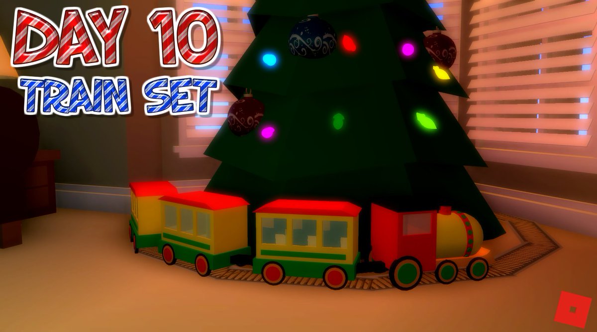 Halloweenpwner On Twitter Holiday S 25 Days Of Christmas Day 10 Train Set All Aboard The Choo Choo Train Next Stop The North Pole Https T Co 2wcjwuldqt Roblox Robloxdev Https T Co Qp4ziyccxp - 25 days of christmas day 23 santa roblox