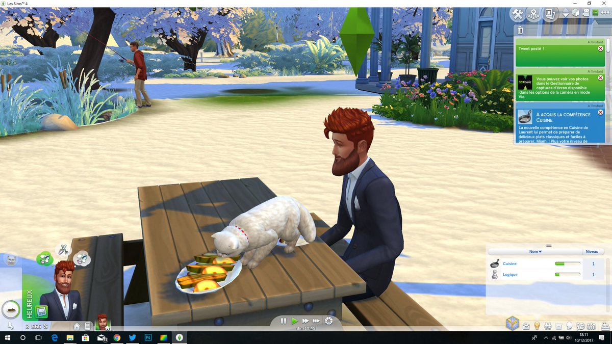 Sim_Cookie's tweet image. The notification list seems to be fixed #snowmod