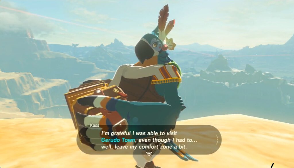 MAC_PR0's tweet photo. Who else got a chuckle out of this?  #BoTW #ChampionsBallad #DLCPack2 https://t.co/PrZYhNW0AO