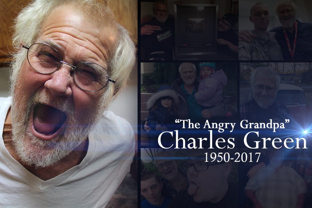 HeymanHustle's tweet photo. It is with profound sadness that I inform you of the passing of Charles Green, better known around the world as @TheAngryGrandpa ... 
 
https://t.co/B0Gqep5a2w https://t.co/3QCXIlCCoB