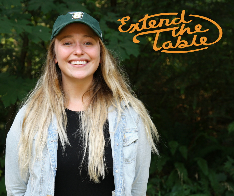 JVCNorthwest's tweet photo. "I have extended the table to young people I serve with, as we learn from one another and share the same desire for the world to be a more hospitable, caring place." JV Laura Jaremko (Bend, OR '17-18). Want to learn more about #extendthetable and Laura? https://t.co/wYcJcHUgEg https://t.co/dsWtYlBy26