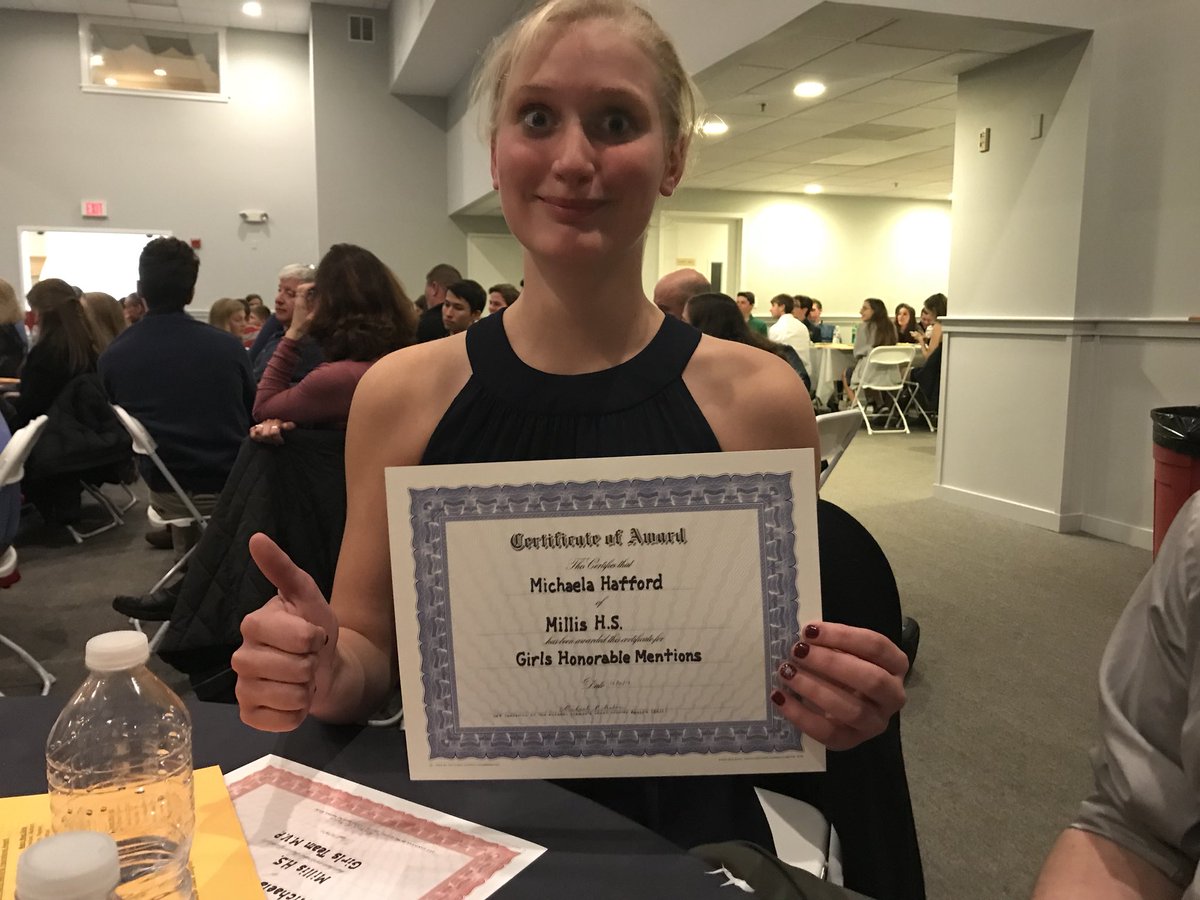 Way to go Michaela named honorable mention to the Mahon All Star Team!