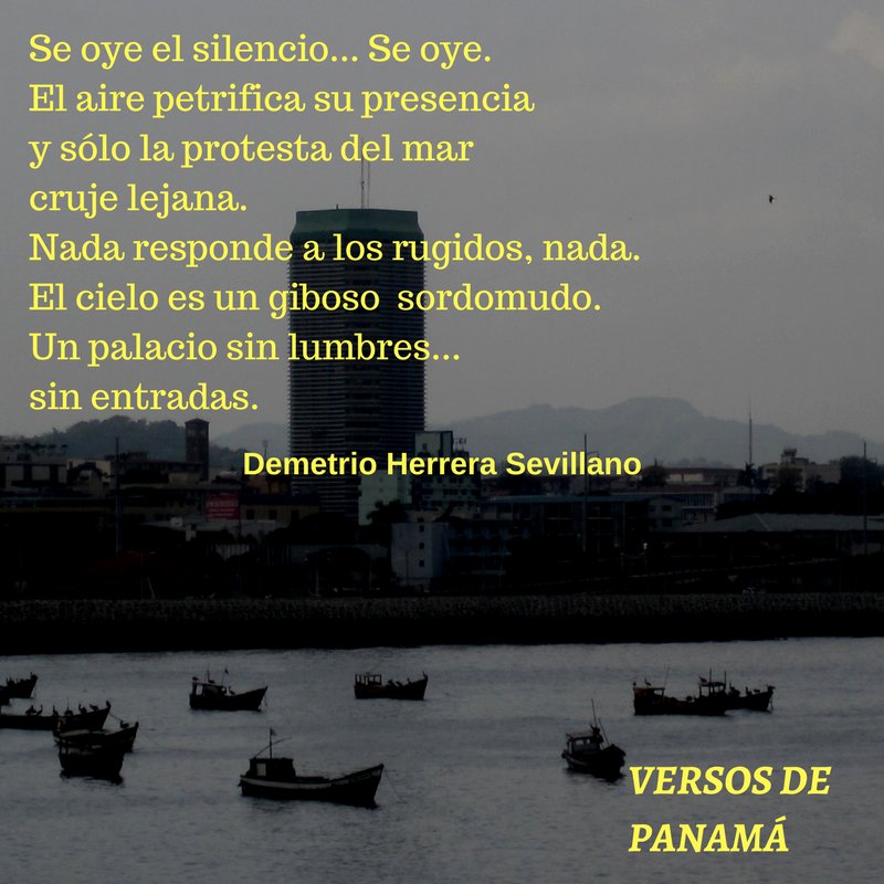 Versos de Panamá (@versospanama) on Twitter photo 