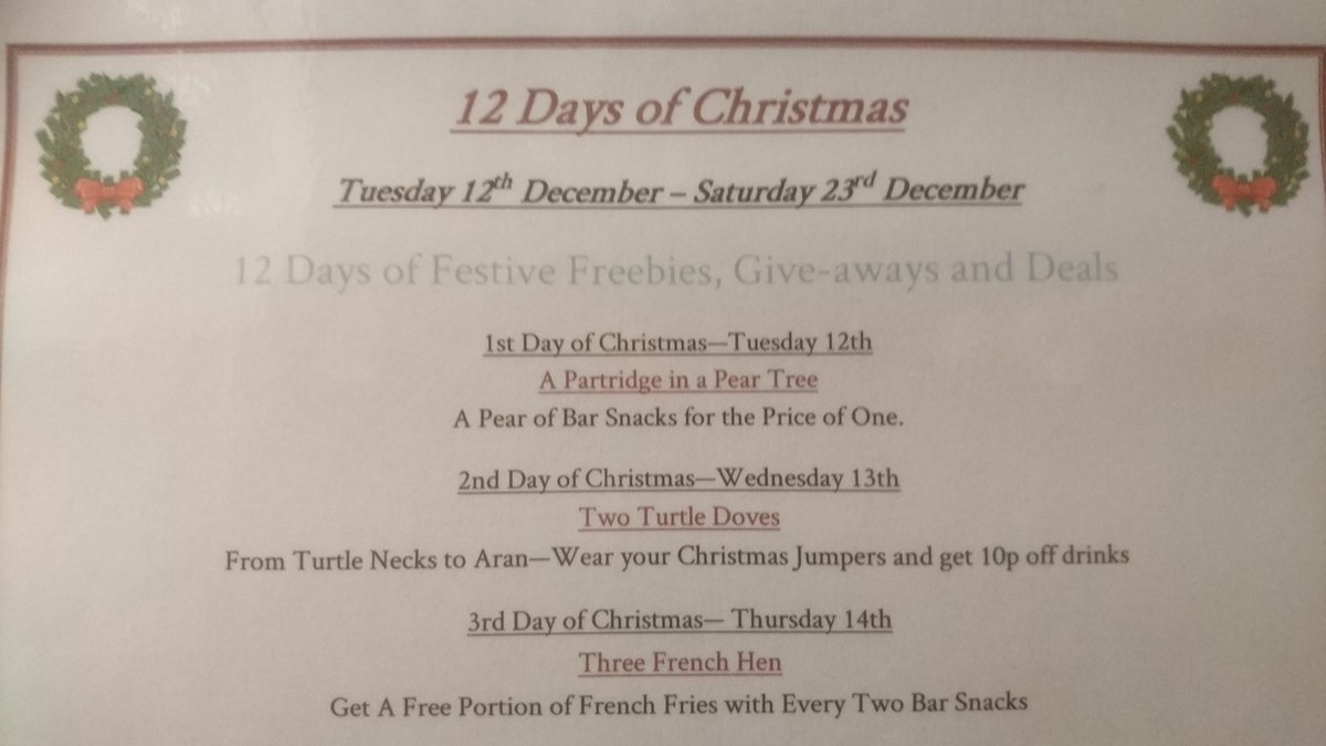 FishermansFowey's tweet photo. Our 12 days of Christmas Starts on Tuesday. 12 different deals and events to lead you up to Christmas. Keep up to date here for all the details. Don't Miss Out, Come on Down and Join in. @kayakcornwall @tywardreathshop @FoweyInfo @LoveFowey @kittowsbutchers @LoveLostwithiel https://t.co/vZ2EQd1RQK