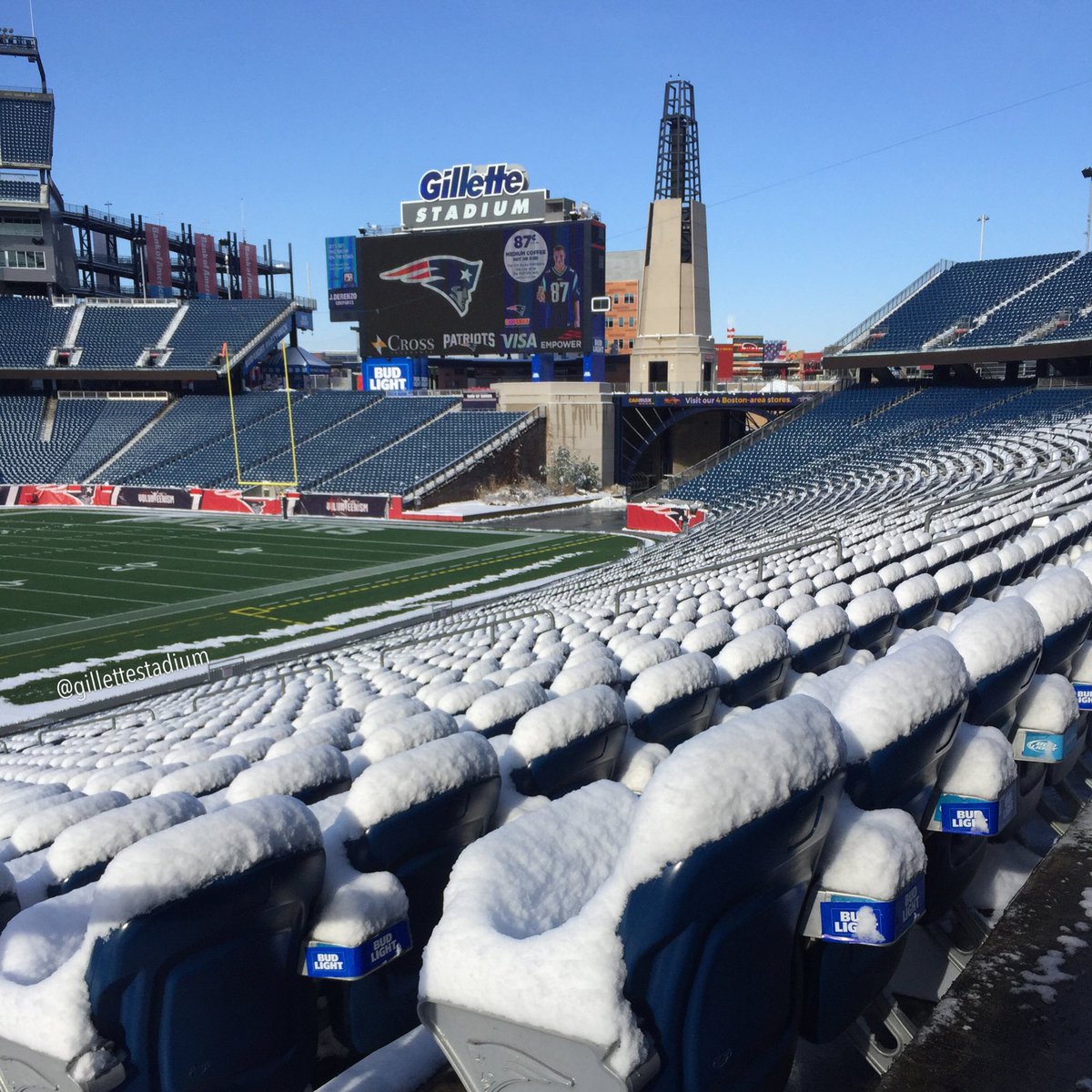 Gillette Stadium On Twitter Our Kind Of Winter Wonderland