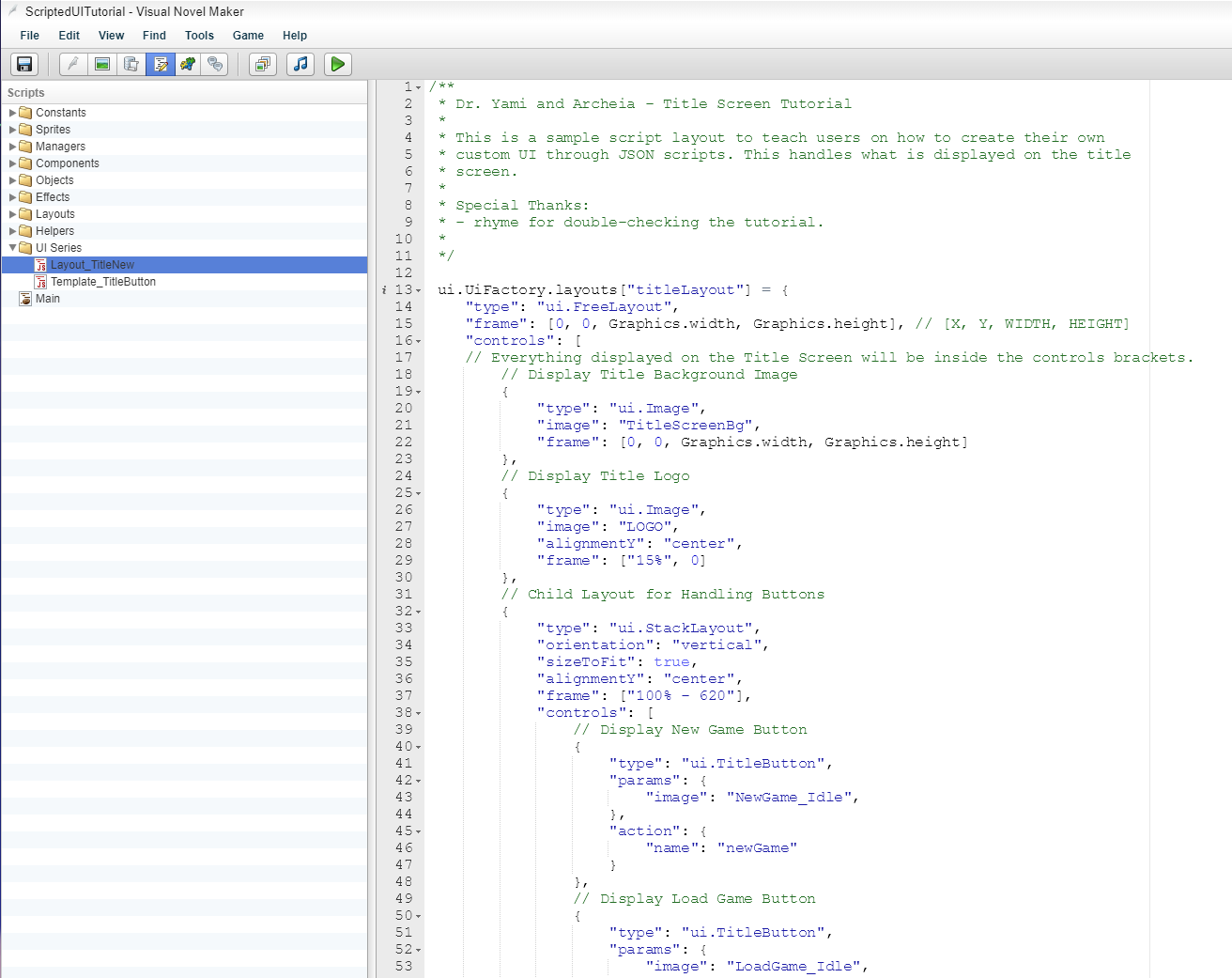 Visual Novel Maker on Twitter: