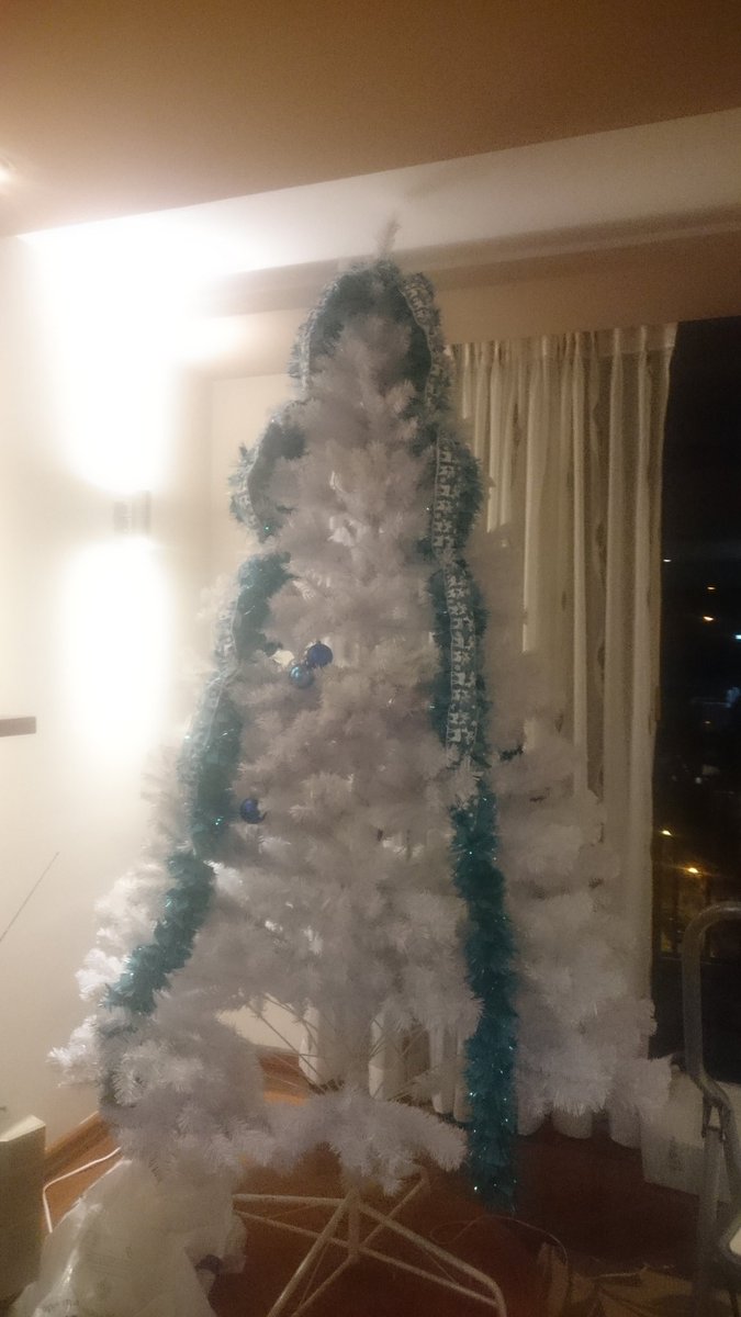 AlexalunaJ's tweet photo. Mi árbol se traslada al penthouse 👌😁🤗 #TomandoForma https://t.co/mxmkwgV7z9