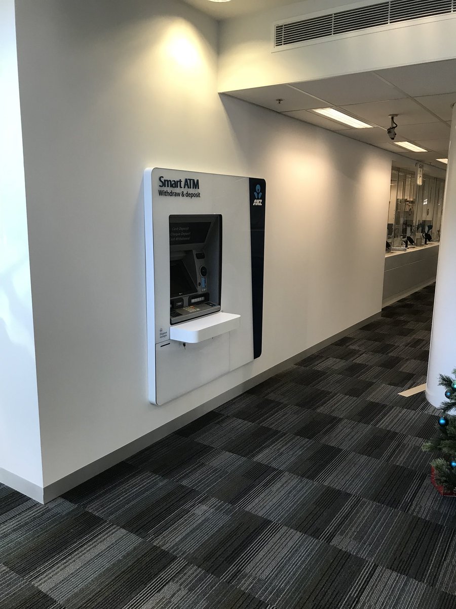 Brand new internal SMART ATM. 121 King William Street- #conveniece #CustomerExperience #digital