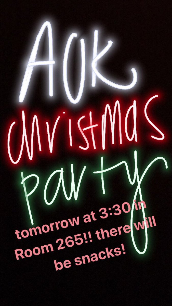 lhsaok1's tweet photo. bring some snacks and a friend!! see you tomorrow! https://t.co/X8CwWo10b1