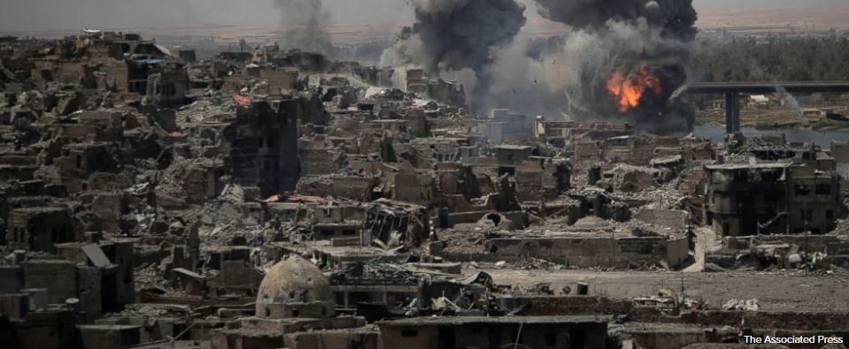 ABC's tweet photo. PM announces on state TV Iraq's war against IS has ended https://t.co/zKwpISb6TY https://t.co/6LhaBgEnZi