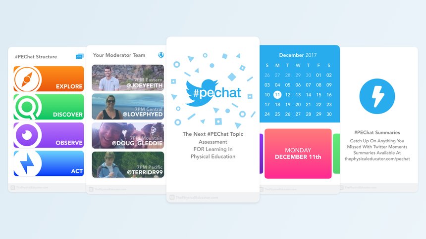 phys_educator's tweet photo. Monday's #pechat topic will be "Assessment FOR Learning (AFL) in #PhysEd". To help you prep, @terridr99 and I recorded a podcast/published a blog post on all things AFL! Check out the podcast/post and be sure to tune in to tomorrow's chat! https://t.co/DMND8fCGR5 (Please RT!) https://t.co/BXdyXWknTy