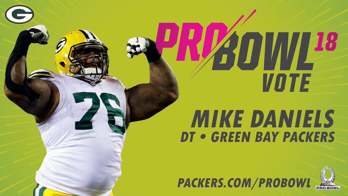 This man <a href="/Mike_Daniels76/">Mike Daniels</a> needs your energy to represent Universe 7 in the Pro Bowl. He’s a great dude and an even better athlete. Every RT is a vote! GO. #ProBowlVote #GoPackGo