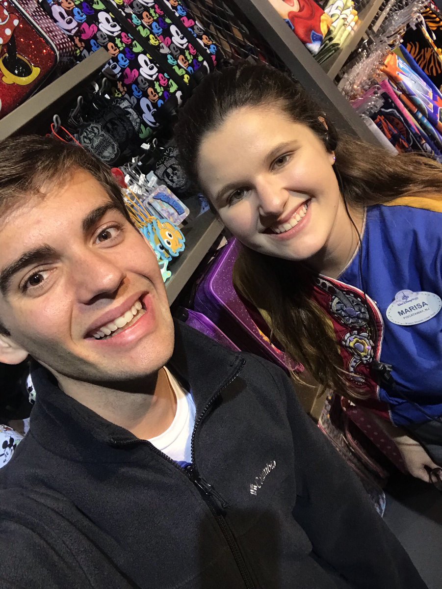 BlueHenAlexH's tweet photo. Fun Fact: Did you know Mouse Gear is the 2nd largest store on Disney property? It’s also home to @BlueHenMarisa ✨ #BlueHensForever https://t.co/PMbu7VXNQR