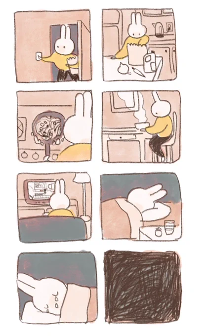 very small comic about loneliness 