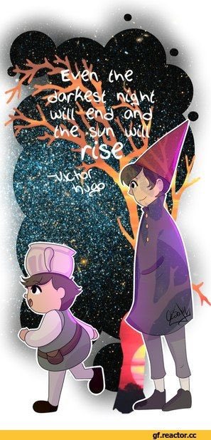 When I’m bored I get emotional. I was so mad I couldn’t fit this one in the other tweet. 

My favorite mini series #OvertheGardenWall