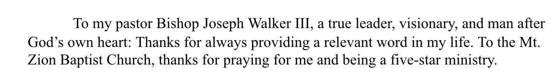 kwesby73's tweet photo. โWhen you think you thankโ, thanks @JosephWalker3 for being an awesome leader. @tanishawesby @mtzionnashville #relevantword #live@five #dissertationacknowledgements https://t.co/VrhfurQRtc