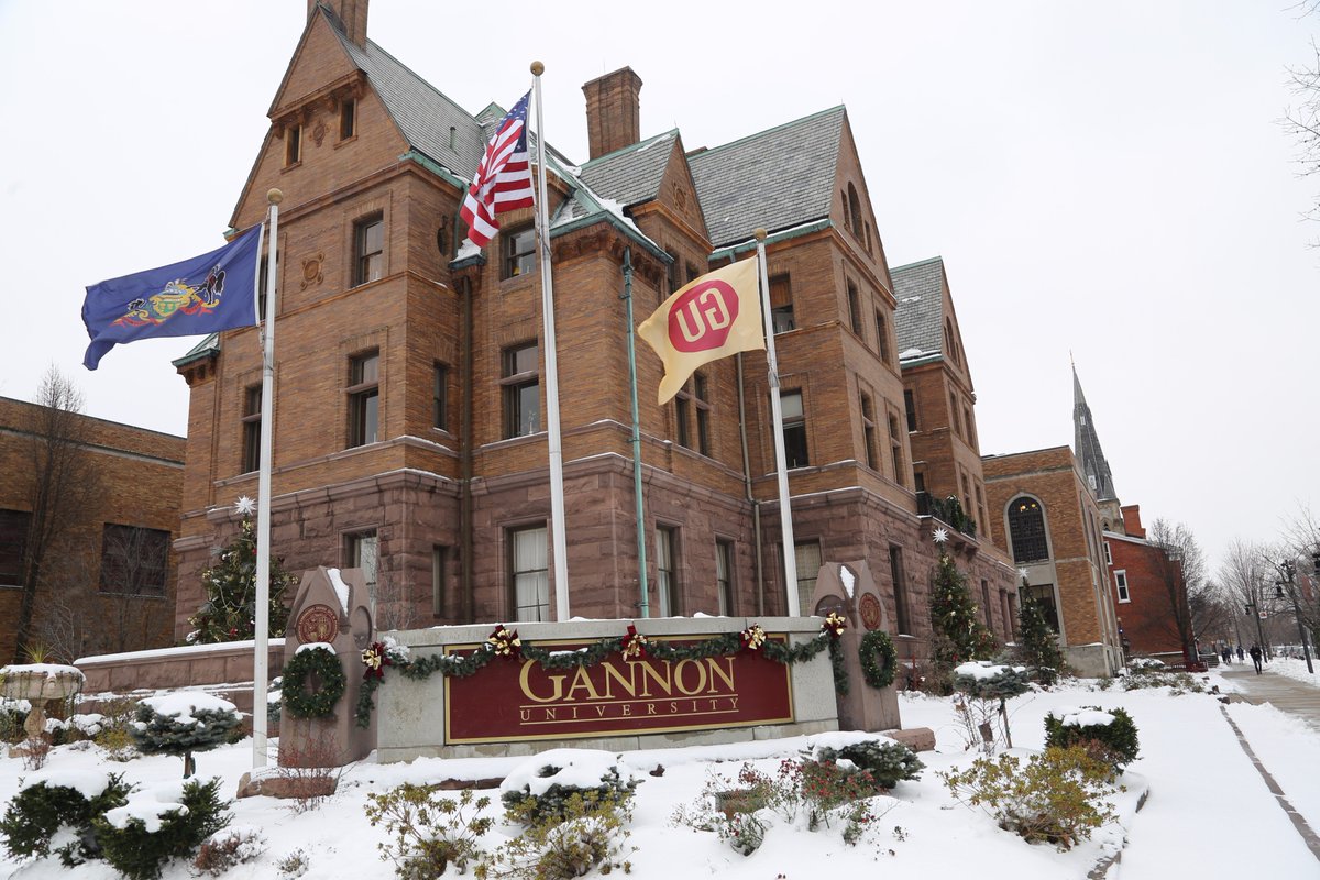 GannonU's tweet photo. More photos posted from today's #GannonGrad2017 ๐ exercises - check out Gannon University on Facebook and share your own. #GannonU https://t.co/xutg7mLZth https://t.co/lXgKgHL8eM