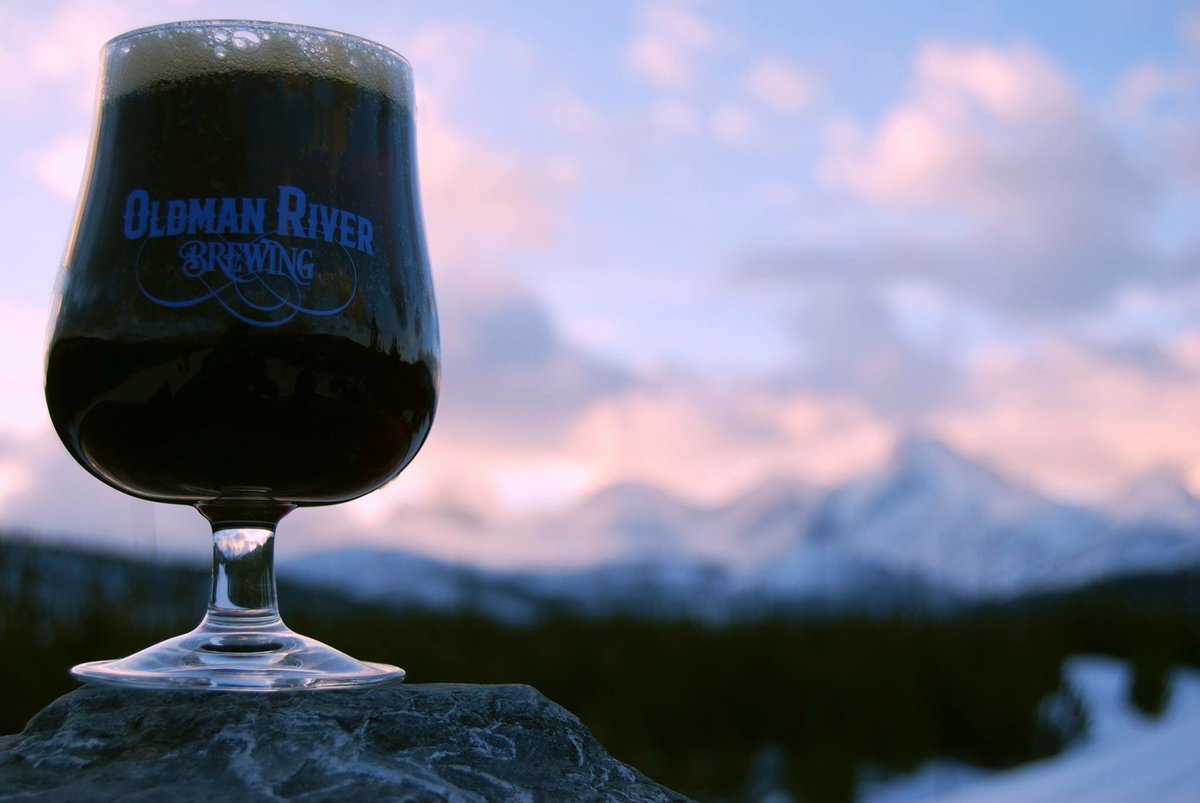 Enjoying the view. #SouthernAlberta #mountains #Oldmanriverbrew