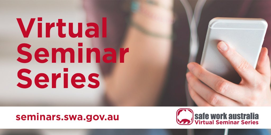 safe_work_aus's tweet photo. Our #virtualWHS seminars show best practice and the latest thinking on #whs https://t.co/cHgSnhAJLF https://t.co/Ief6ROZ3GC