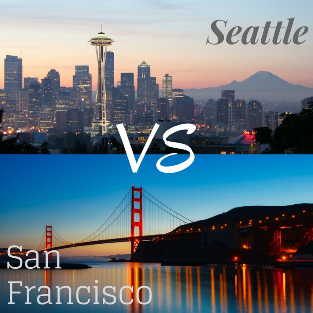 ExpatChild's tweet photo. The west coast rivalry heats up. Seattle vs. San Francisco for best #Travel Destination! via @trip101com https://t.co/EZID1ZJAW6 https://t.co/w6BoO4qM2Z