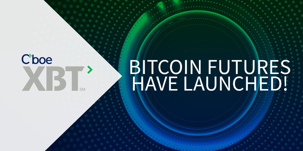 Cboe's tweet image. Cboe #BitcoinFutures $XBT trades over 800 contracts in the first 2 hours post launch #bitcoin @GeminiDotCom   bit.ly/2yXI0iE]