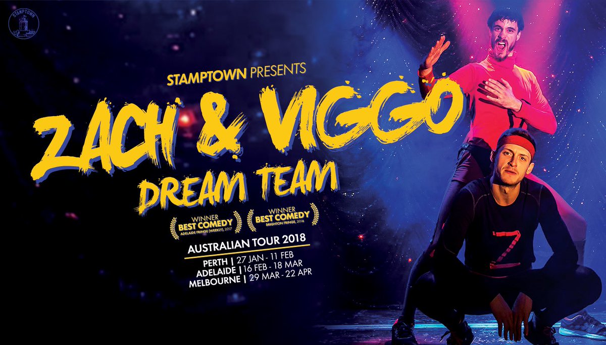 Zach_Viggo's tweet photo. Back in Australia in 2018 for another tour of Perth, Adelaide and Melbs 🎊 Tickets on sale now so tell your friends, share it around and get ready to partaaaay with the clowns! https://t.co/GmxIlMYJOr https://t.co/SLV9WS90hS