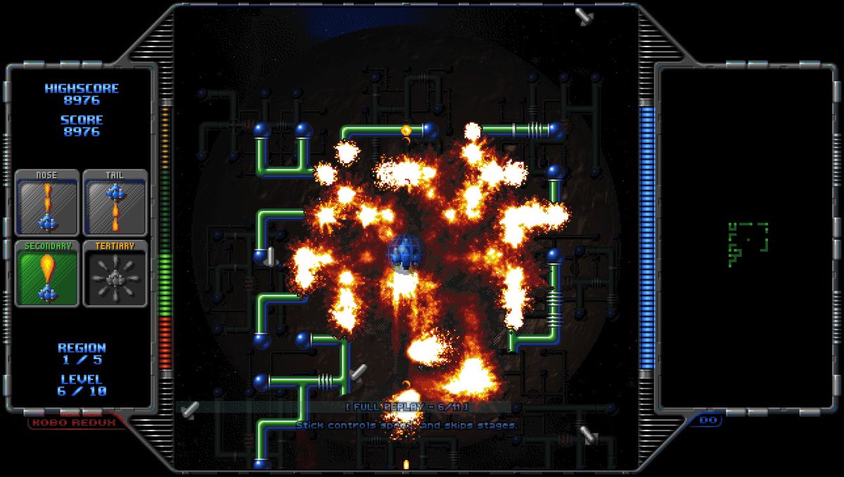 You think you've seen explosions?
#KoboRedux 0.7.5 released!
olofson.itch.io/kobo-redux