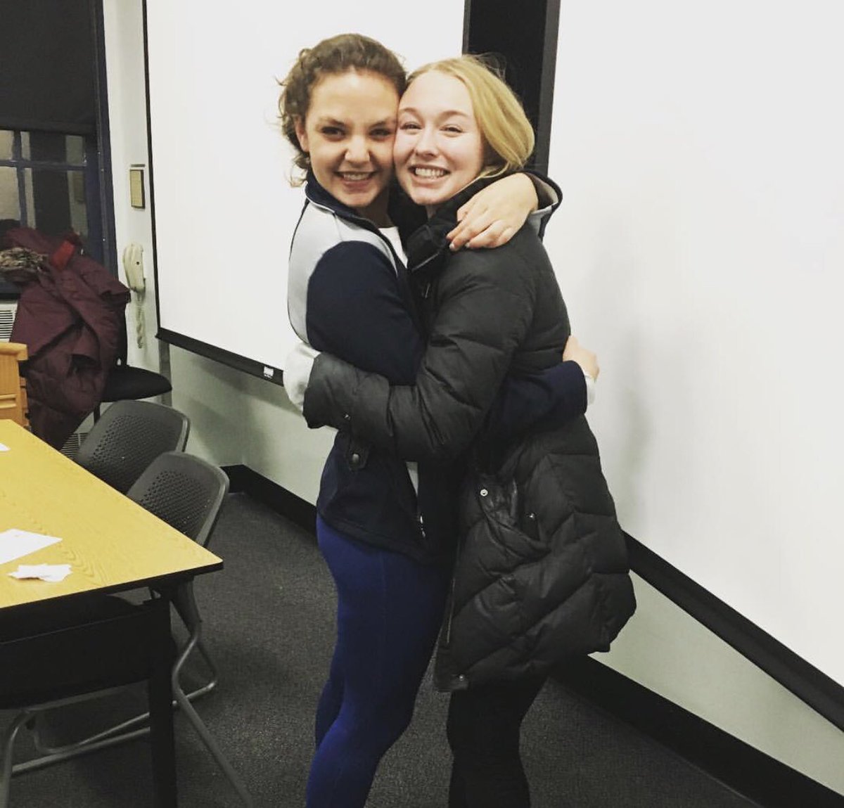 Congrats to <a href="/darienkase8/">Darien Kase</a> and @mickamin_  for being selected to dance for THON 2018 and represent Club Track! Always, FTK!! 🎗