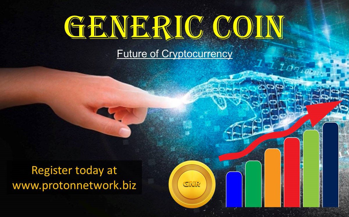 protonminers's tweet photo. GENERIC COIN is the FUTURE of Cryptocurrency
Register today at https://t.co/cbS0NkT8xf
.
#cryptocurrency #protonminers #protonnetwork #genericcoin #Bitcoin #Ethereum #WorkFromHome #networkmarketing #CryptoCurrencies #ETH #Ether #GNR #BTC #invest #coin #miningfarm #MakeMoney #rich https://t.co/NdRSZAFd36