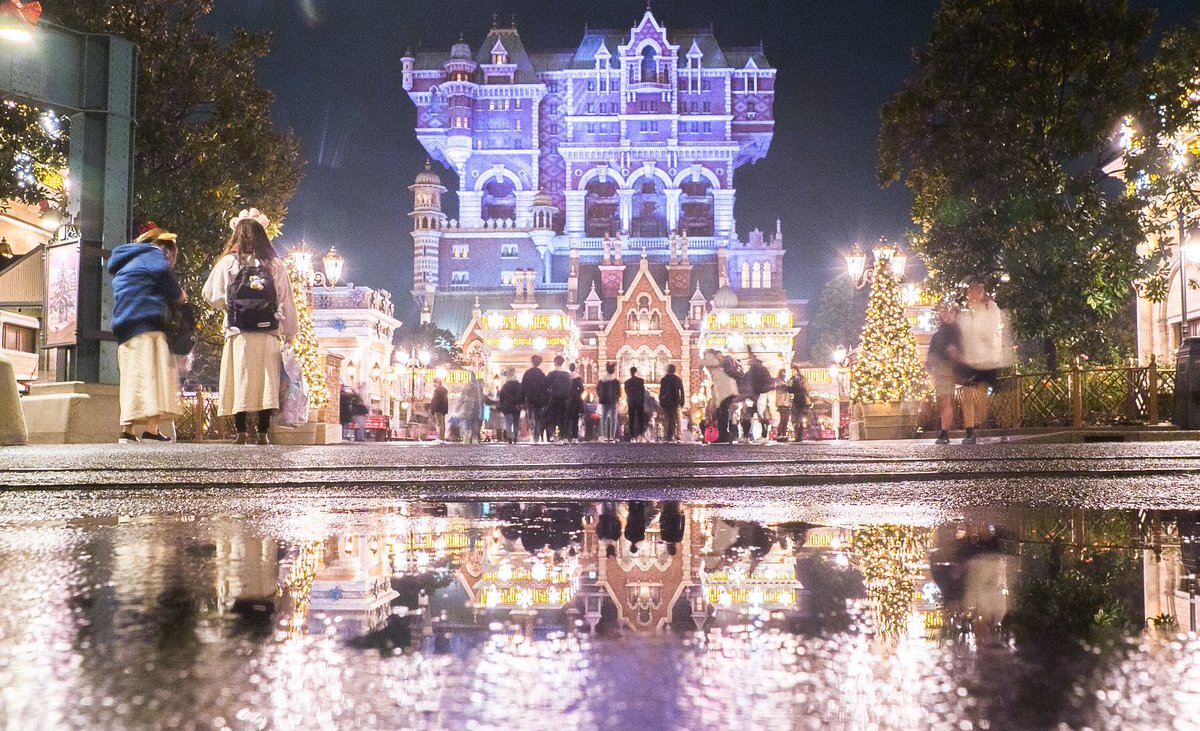 ディズニー夜景