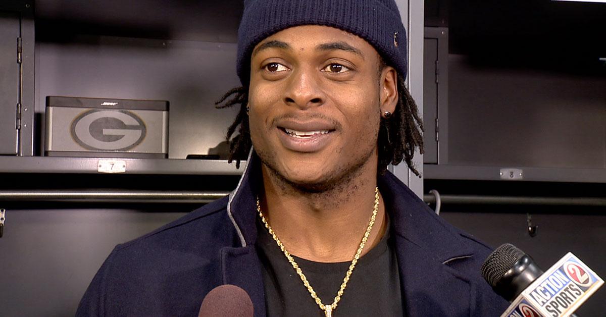 "A lot of clutch in our DNA" tae15adams ?: GBvsCLE GoPackGo | Green Bay