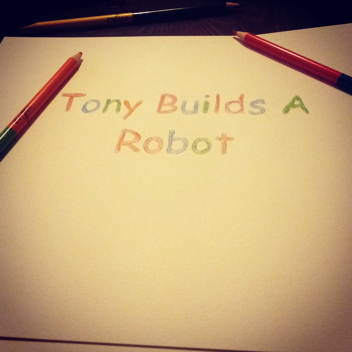 tonys_robot's tweet image. Tony builds a robot is a project that started from a doodle into something in am super excited to share ! Enjoy !!!! #childrensbook #kidsfashion #kidsbooks #kids #cartoon #ChildrensBooks  #kiddo #babybook  #love