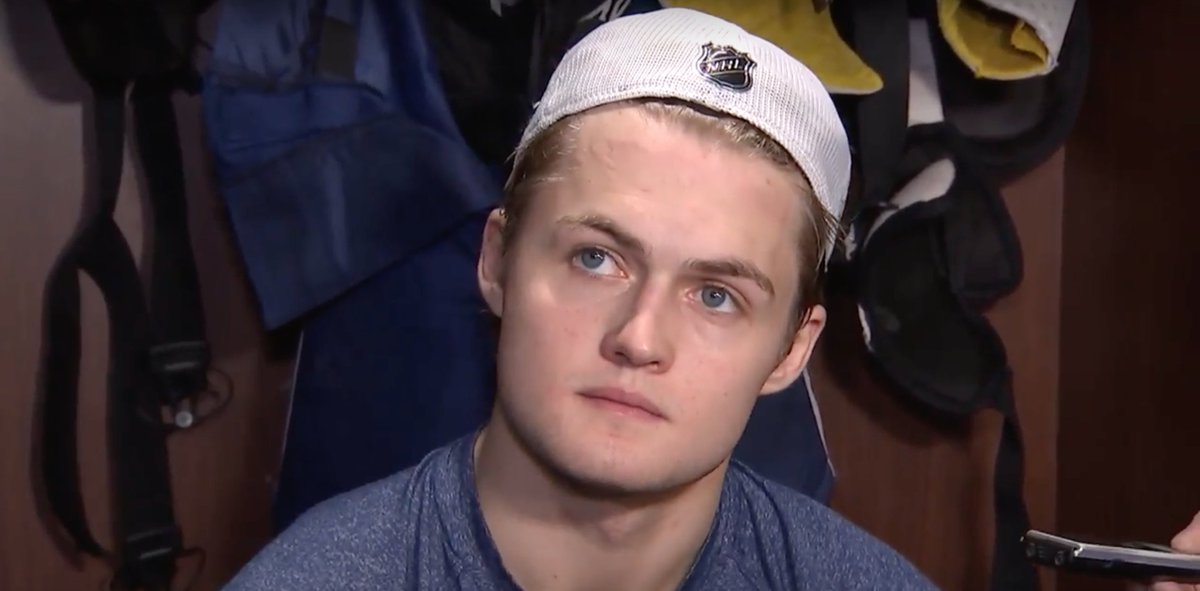 .@wmnylander addresses the media following Toronto's 1-0 win Sunday.  🎥: bit.ly/2B0gtP3  #TMLtalk https://t.co/MRqk80Inal