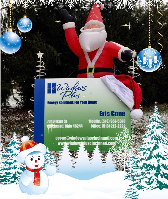 EricTCone's tweet image. Did the snow over the weekend remind you of something that’s still on your to-do list?  
Good news, there’s still a little time left in 2017 to order your new windows and doors.  Call (513) 967-5373 or email econe@windowspluscincinnati.com